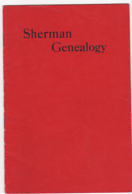 Image for Genealogy of One Branch of the Sherman Family