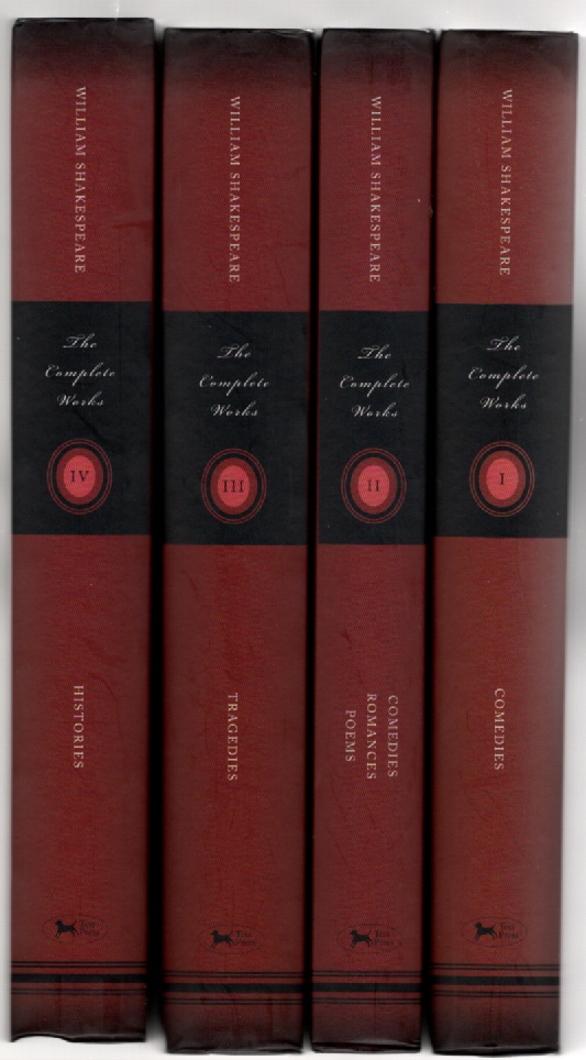 Image for William Shakespeare The Complete Works Volumes I-4 (4 volumes)